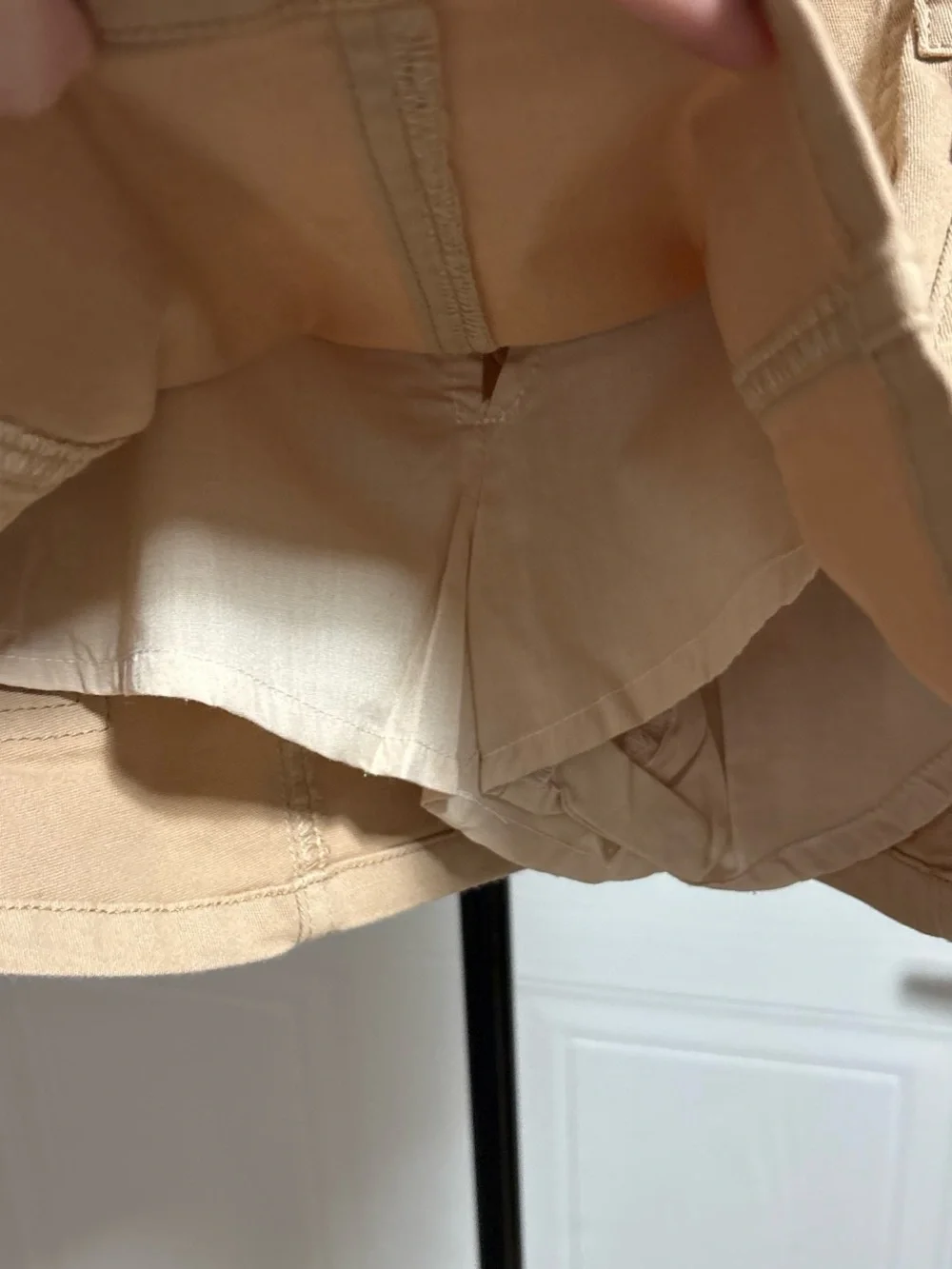 Sincerly Jules Girls Tan Cargo Skort